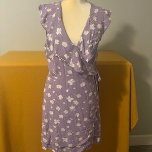 Cute Lavender Floral Dress
